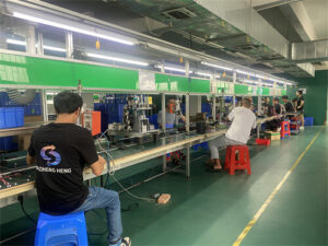 production line coolerslzx factory workshop